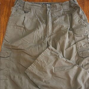 5.11 Tactical Olive Cargo Pants Durable Design